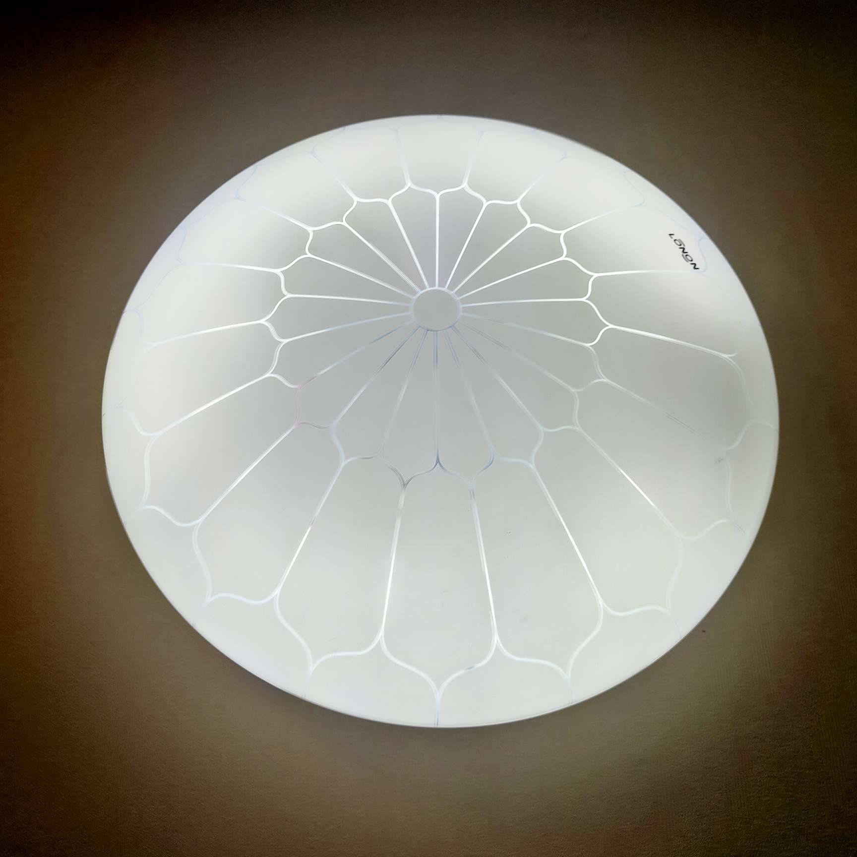 Modern and simple internet-famous bedroom ceiling lamp, led room lamp, Nordic warm and romantic living room lamp, patterned LED ceiling lamp Application Scenario