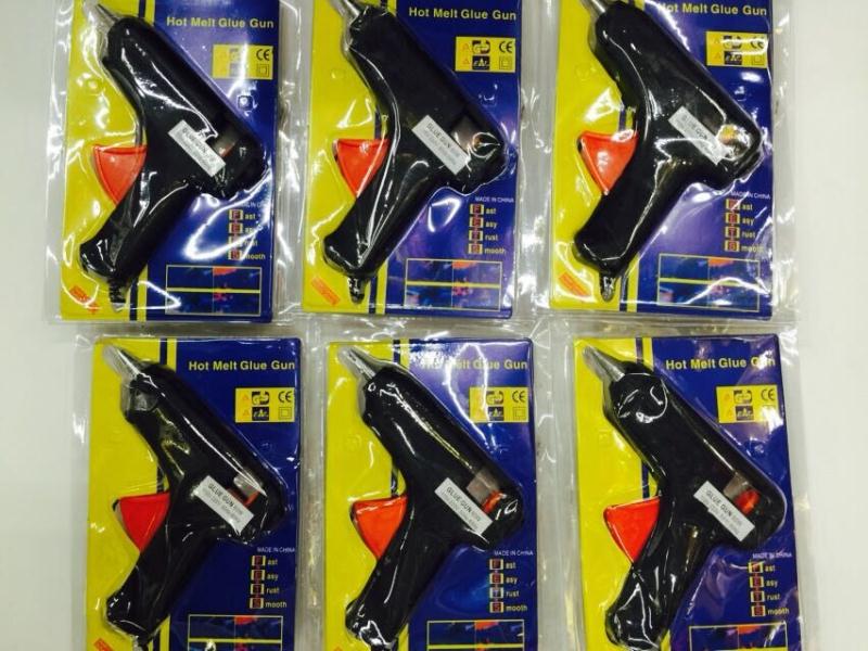 Glue gun Hot melt glue gun Glass glue gun glue stick glue strip transparent glue quick melt glue hardware tools details Picture