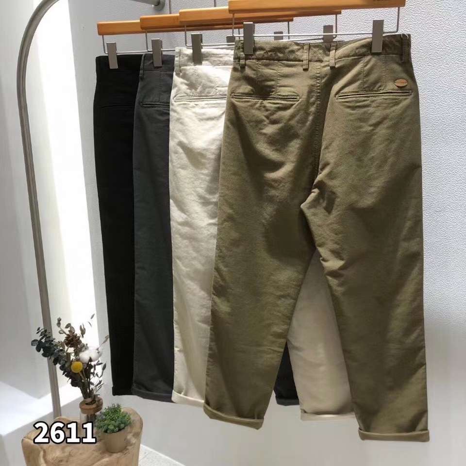 男式休闲裤实物图