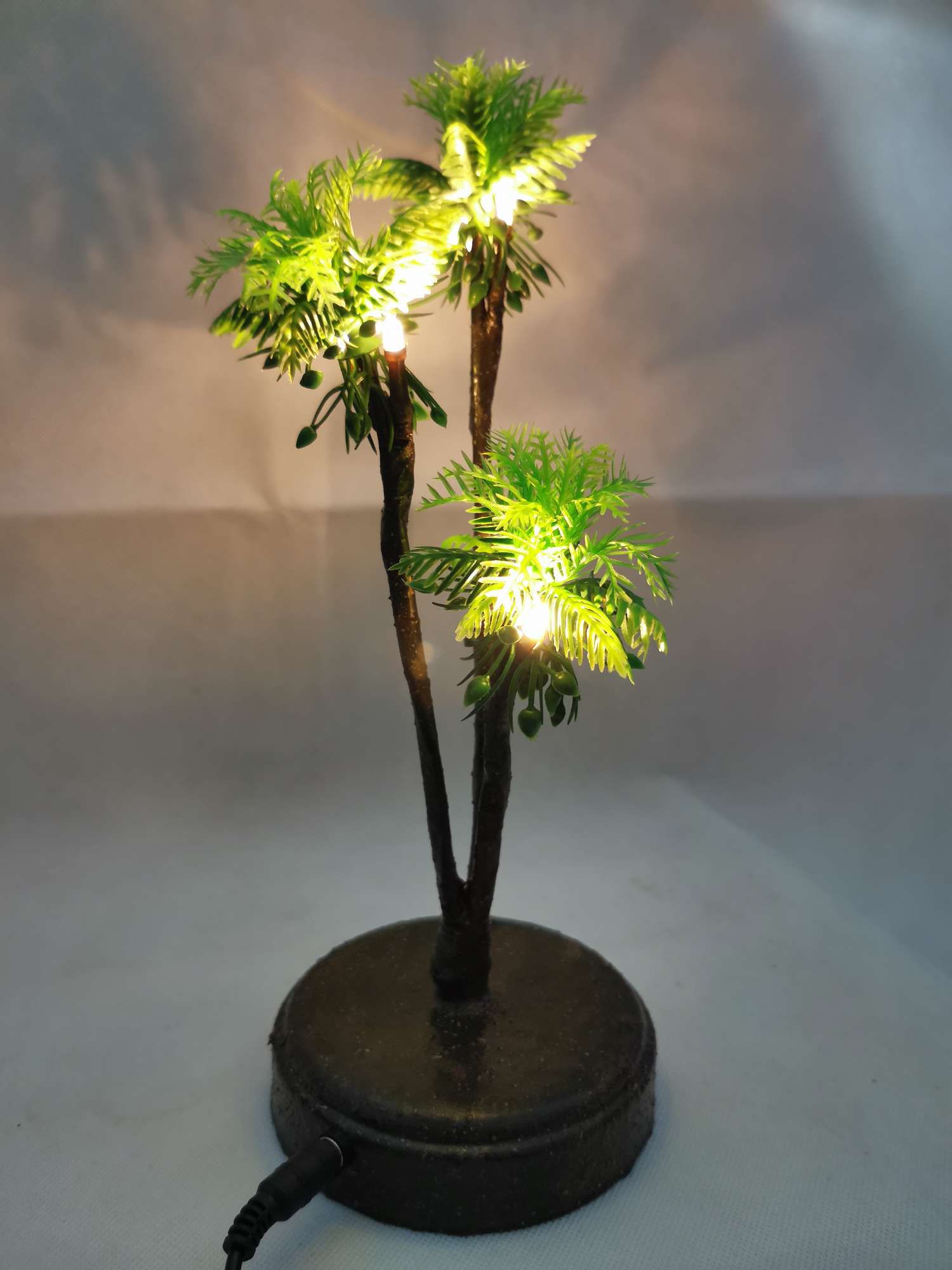 LED迷你盆景树