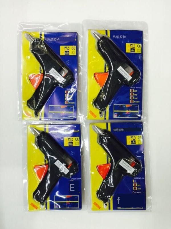 Glue gun Hot melt glue gun Glass glue gun glue stick glue strip transparent glue quick melt glue hardware tools Specification drawing