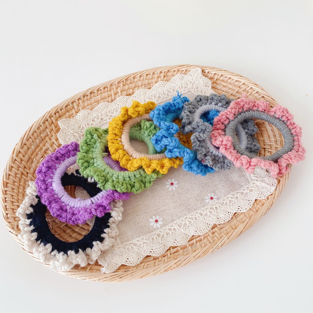 Woolen sausage rings