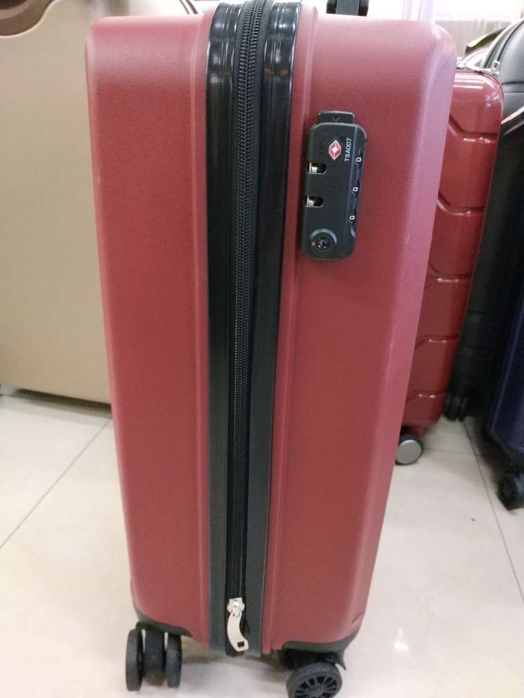 trolley case side view