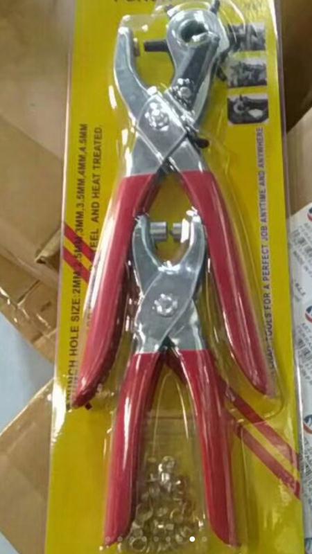 Punch pliers Punch pliers sockets pliers Hardware tools punching belt leather paper card lifting card punch pliers undefined