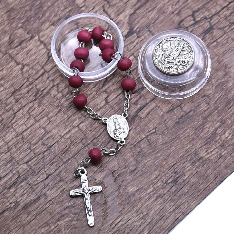 Prayer beads, cross bracelet, Fatima incense bead bracelet, prayer beads undefined