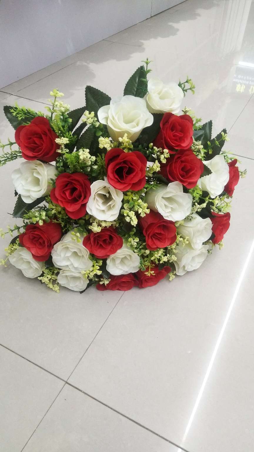 仿真花/假花仿真花/人造花/高考花束/仿真花硅胶产品图