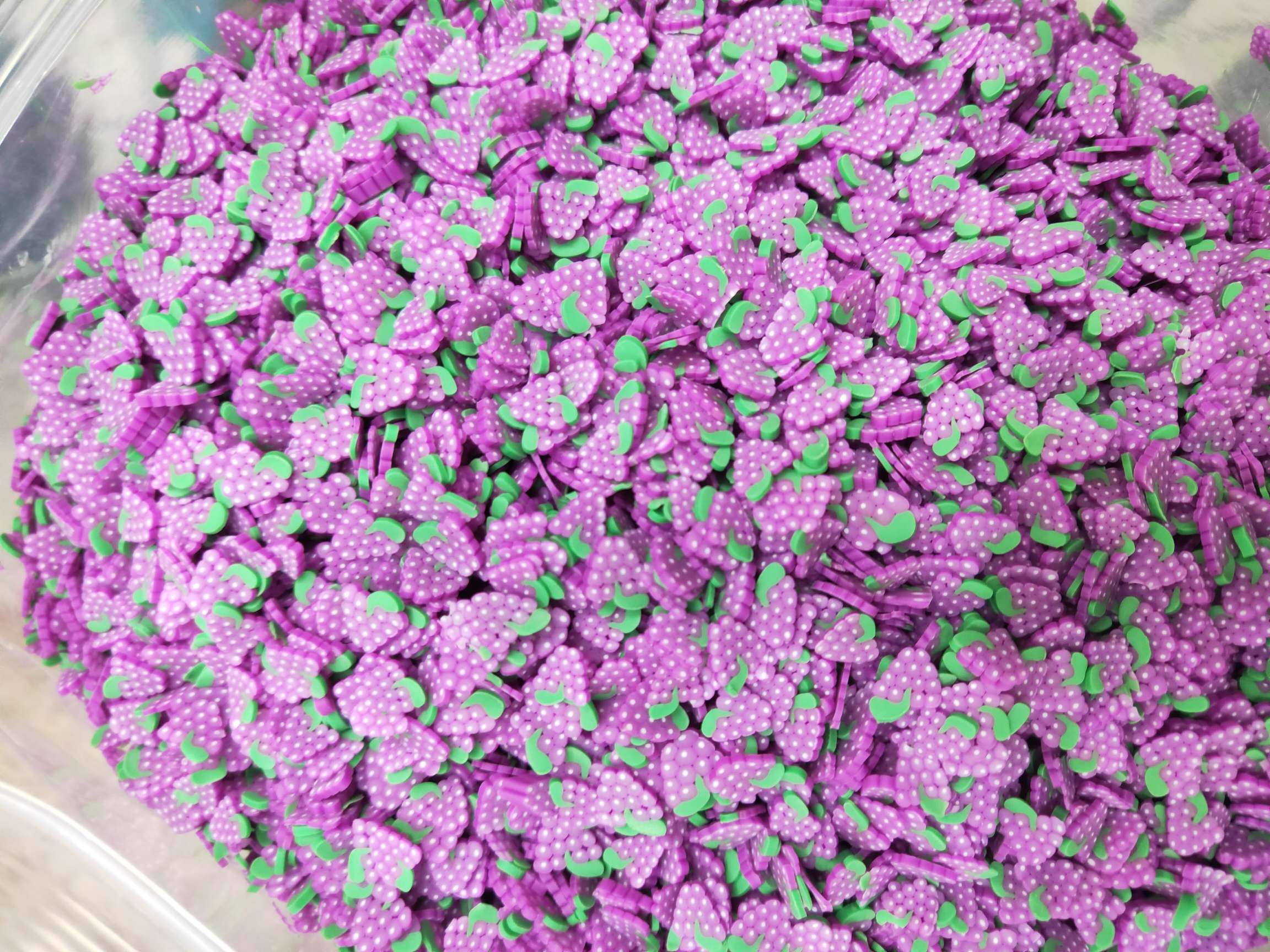 Soft clay grape slices thumbnail