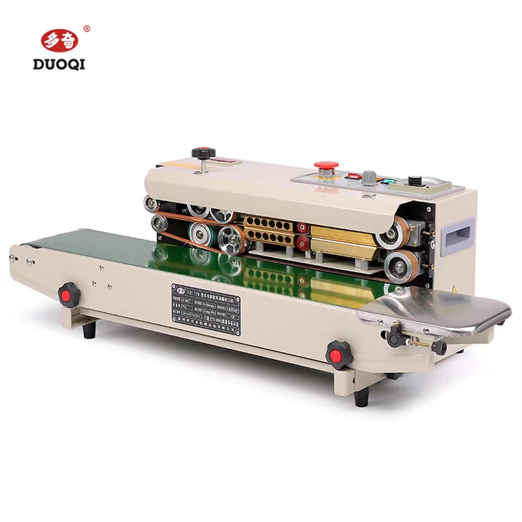 The 770 continuous sealing machine, rapid sealing machine, packaging machinery equipment and accessories are practical, efficient and easy to operate