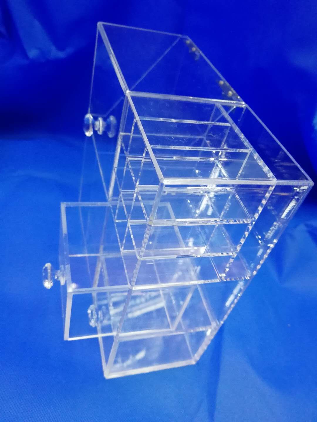 展示架亚克力有机玻璃多用盒子架各种格子笔架口红架收纳展架展会用品展示架各种亚克力架