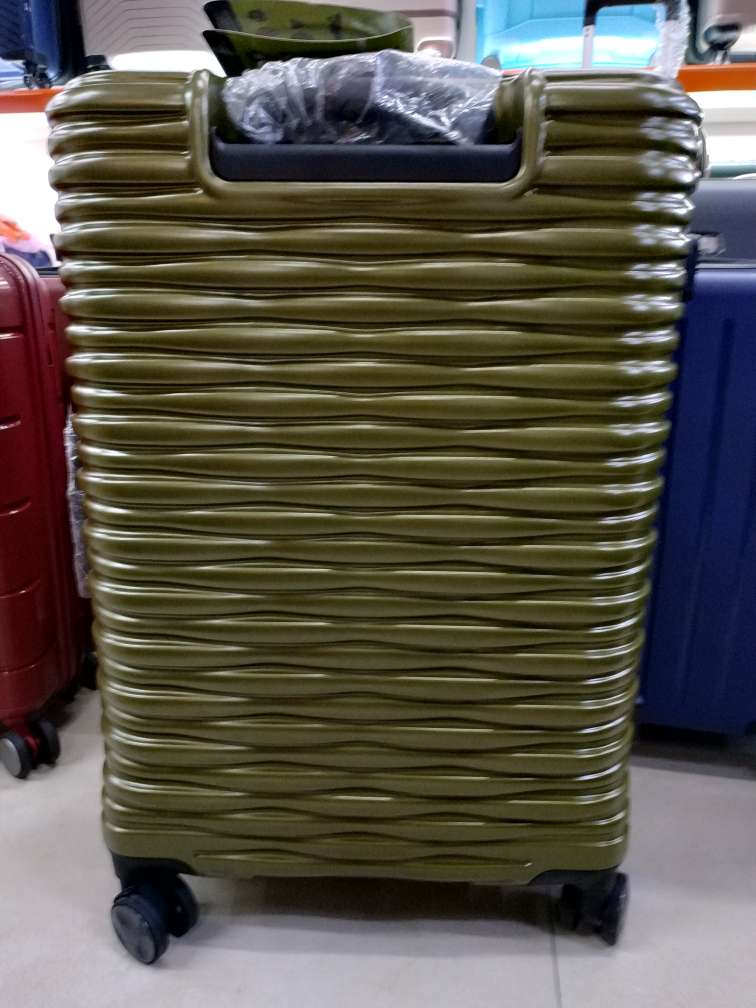 h279 PC material trolley case three-piece set, 20-24-28 inch customs-locked universal wheels