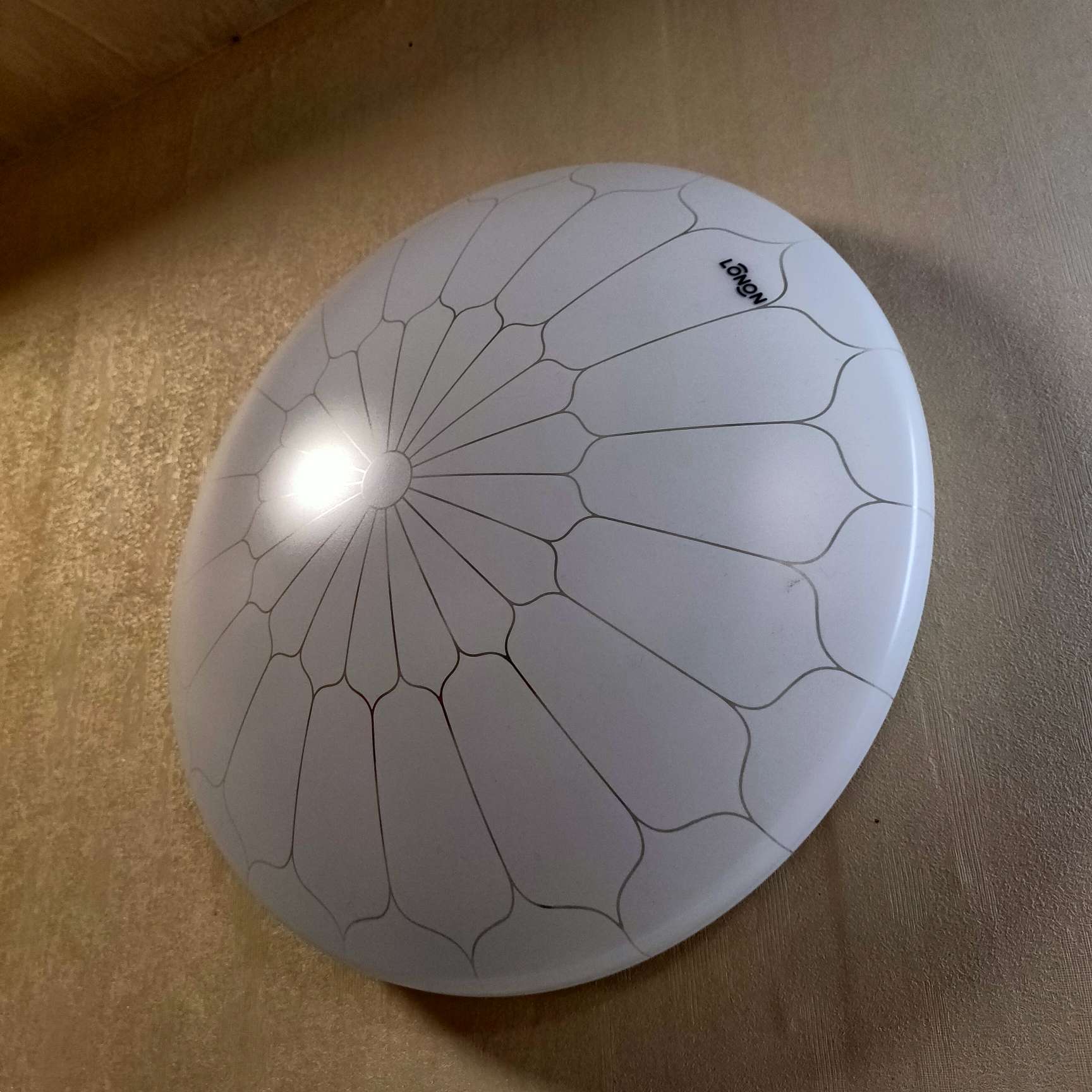 Modern and simple internet-famous bedroom ceiling lamp, led room lamp, Nordic warm and romantic living room lamp, patterned LED ceiling lamp undefined