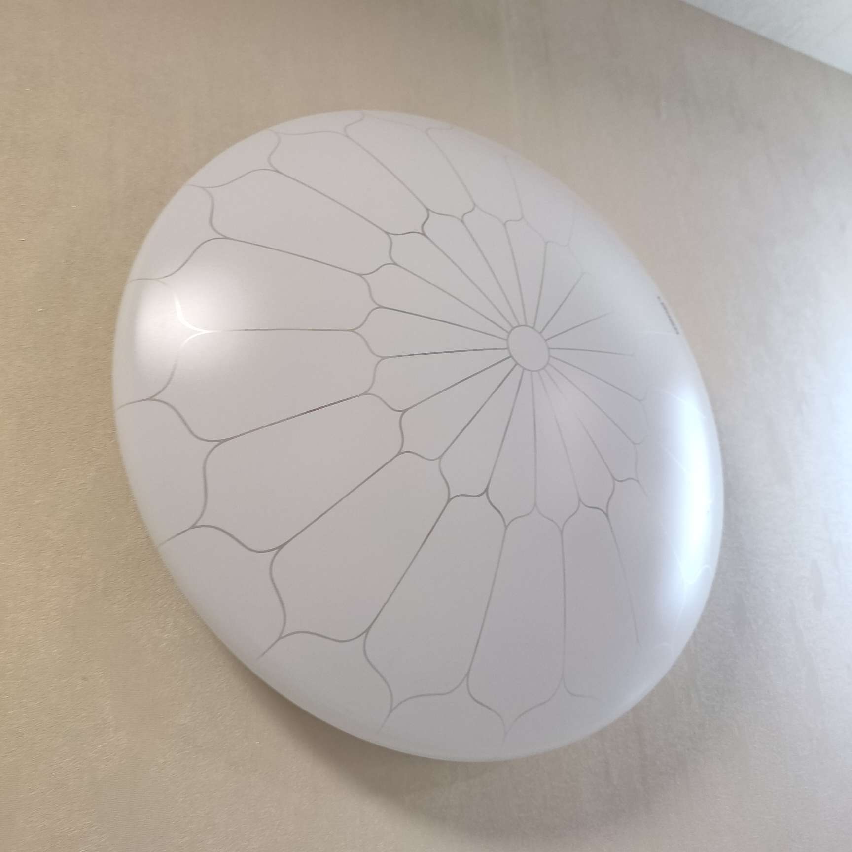 Modern and simple internet-famous bedroom ceiling lamp, led room lamp, Nordic warm and romantic living room lamp, patterned LED ceiling lamp Item Picture