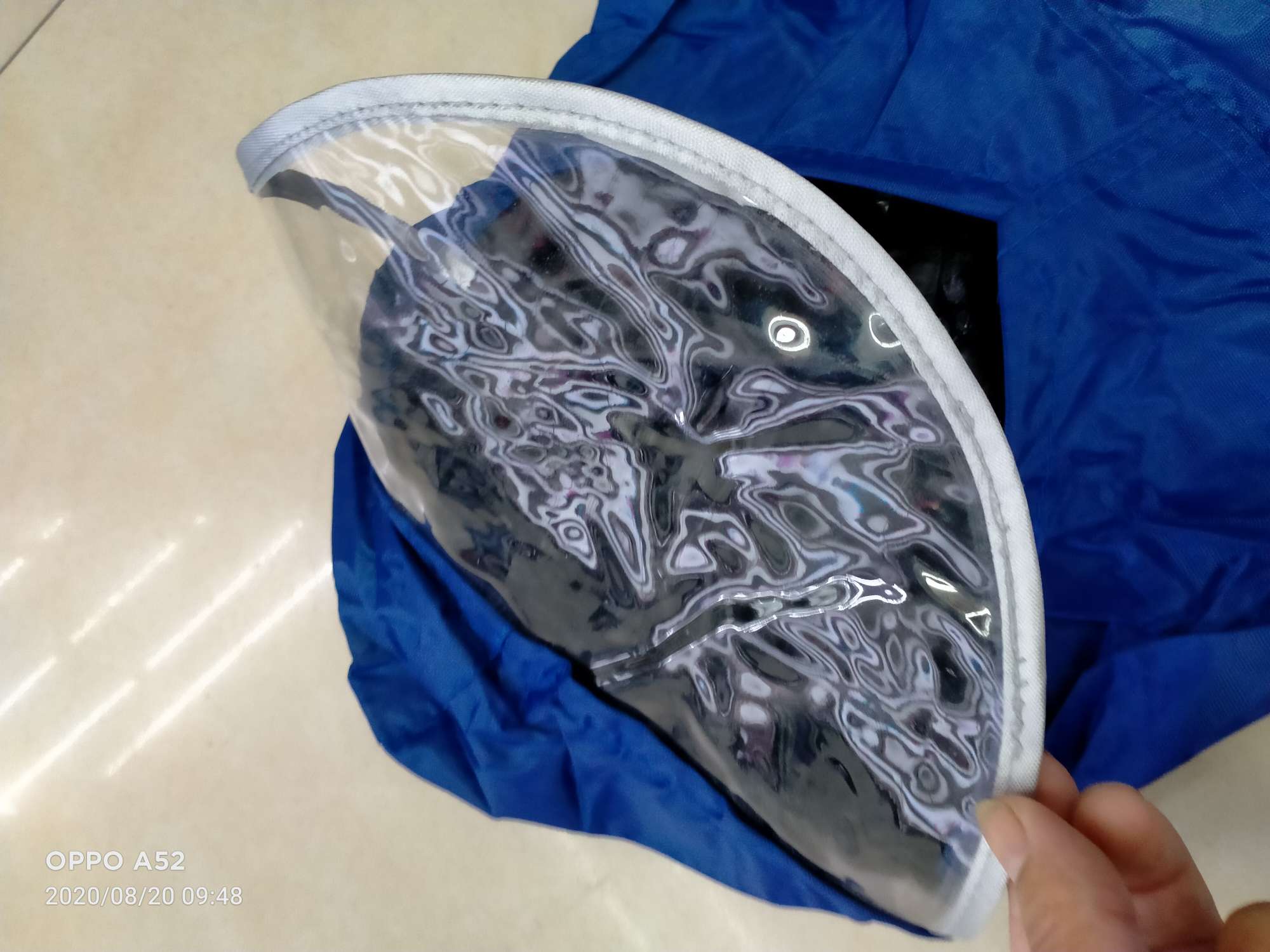 Single-person motorcycle raincoat Specification image