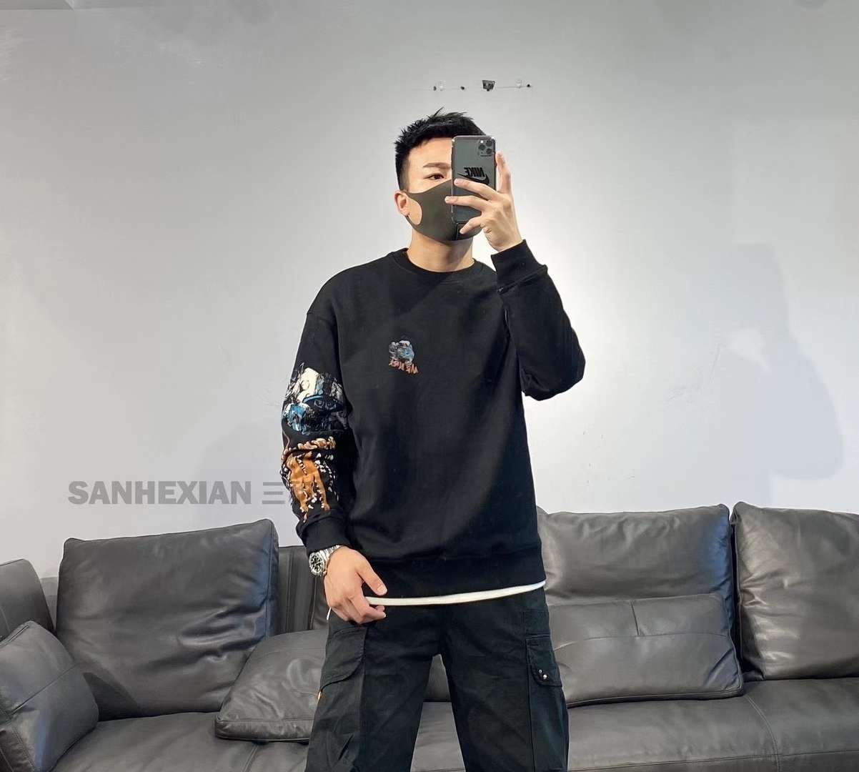 2020年新款涂鸦卫衣详情图6