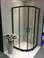 贝特超白水晶玻淋浴房89系列雅黑安全不留指纹一体化设计 6mm玻璃细节图