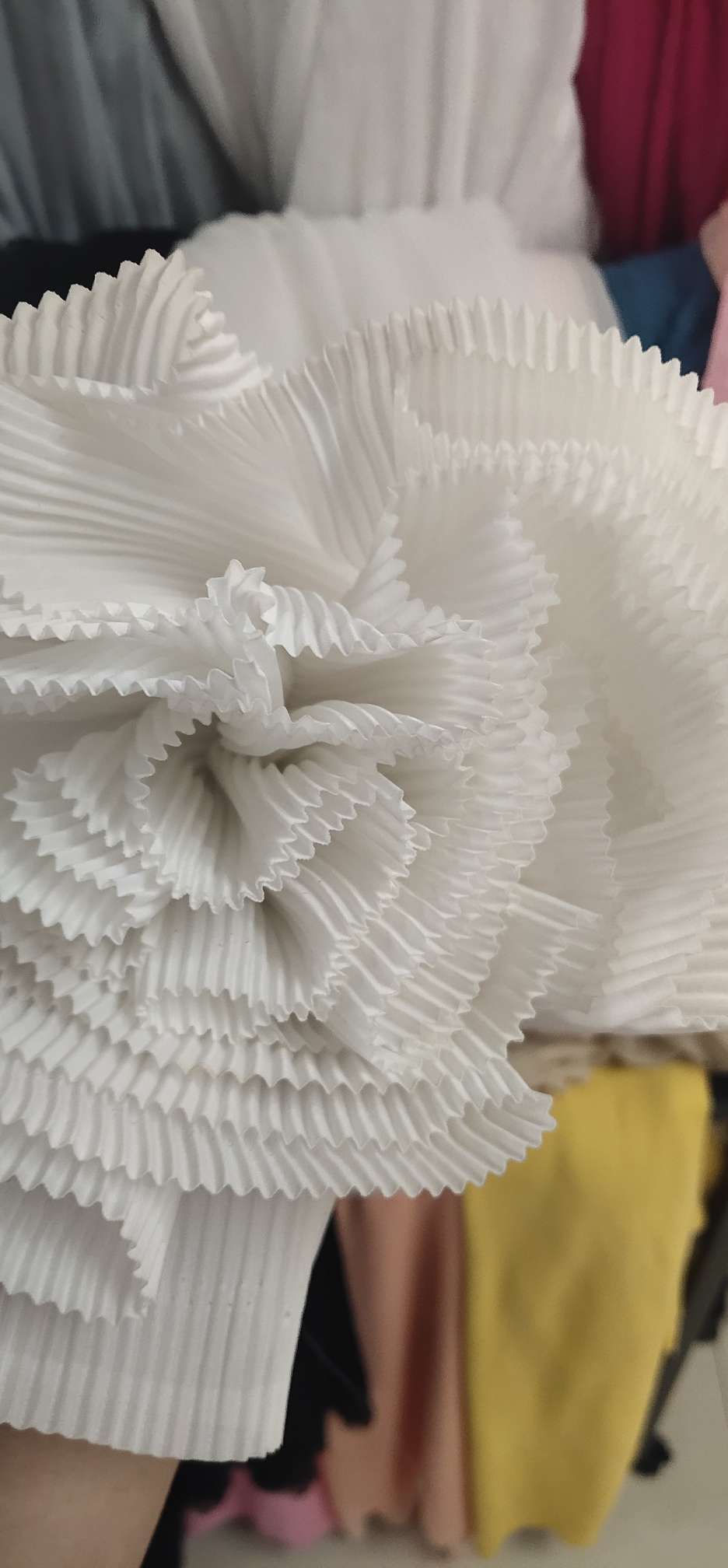 Chiffon crepe, used for jewelry, lace and clothing details Picture