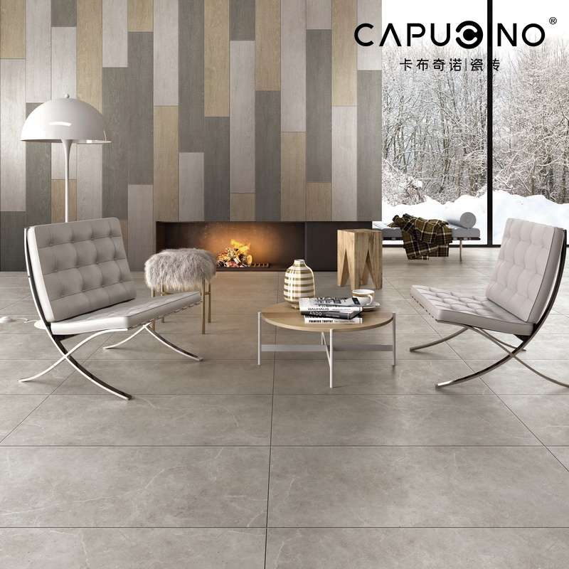 卡布奇诺精选 海洋 600x1200 卡布奇诺瓷砖  北欧水泥砖客厅 现代简约灰色工程图