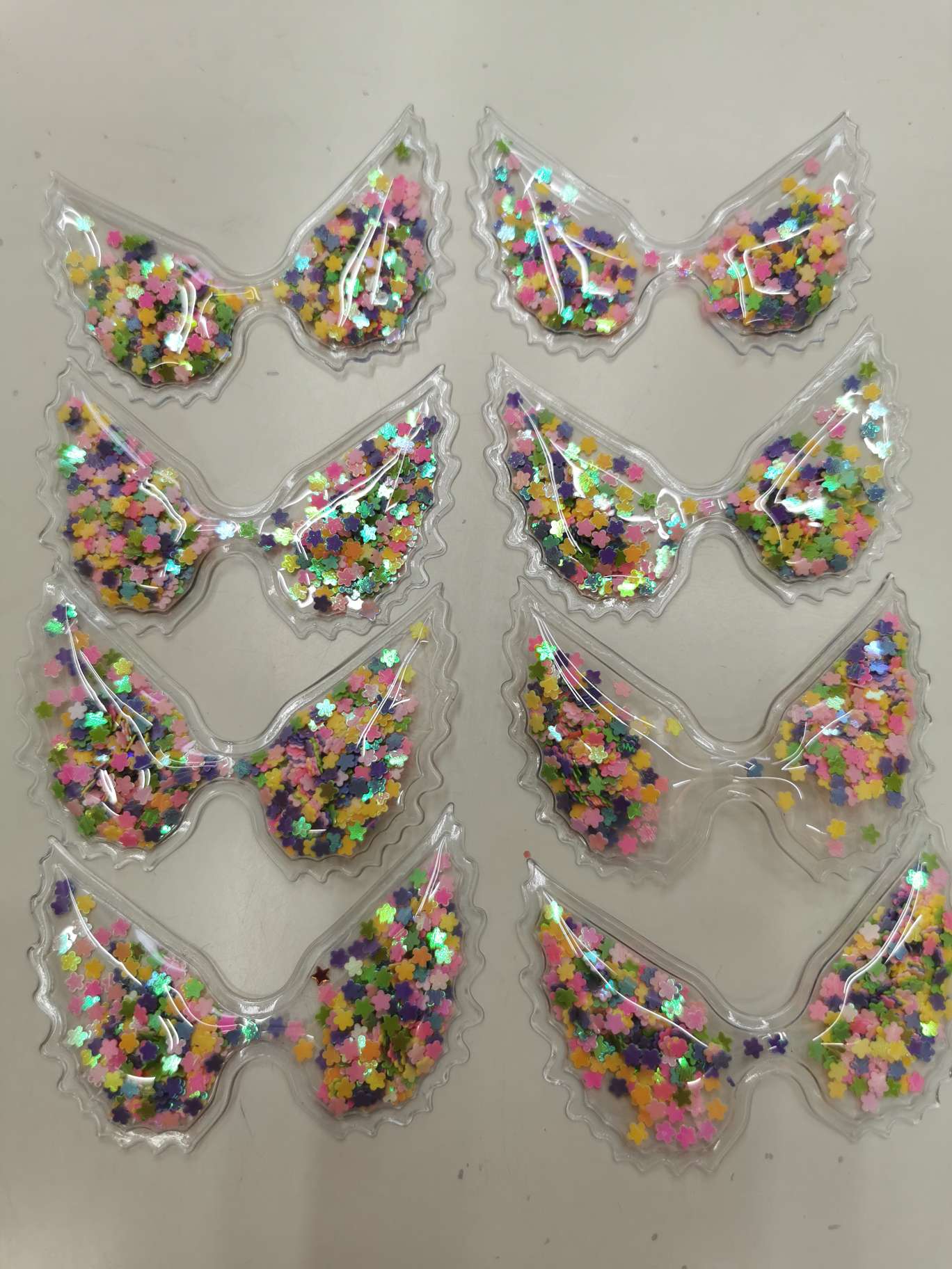 7 cm transparent air wings
