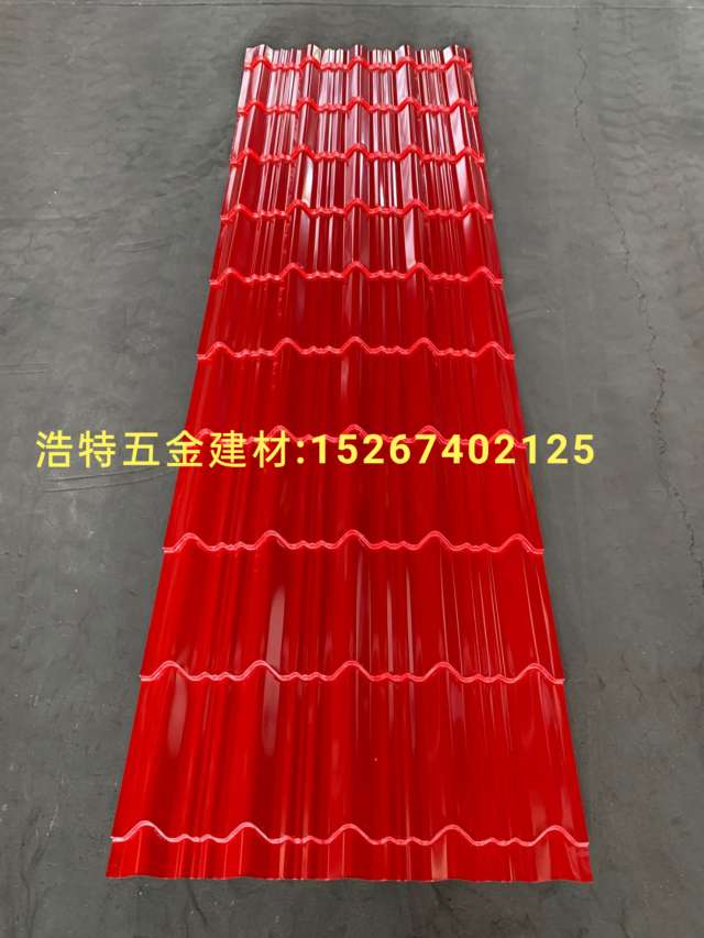Factory direct sales of color steel tiles, iron sheet tiles, roof tiles, galvanized tiles, corrugated plates, color steel coils, galvanized coils. Professional production and export to Africa. 0 in stock details Picture