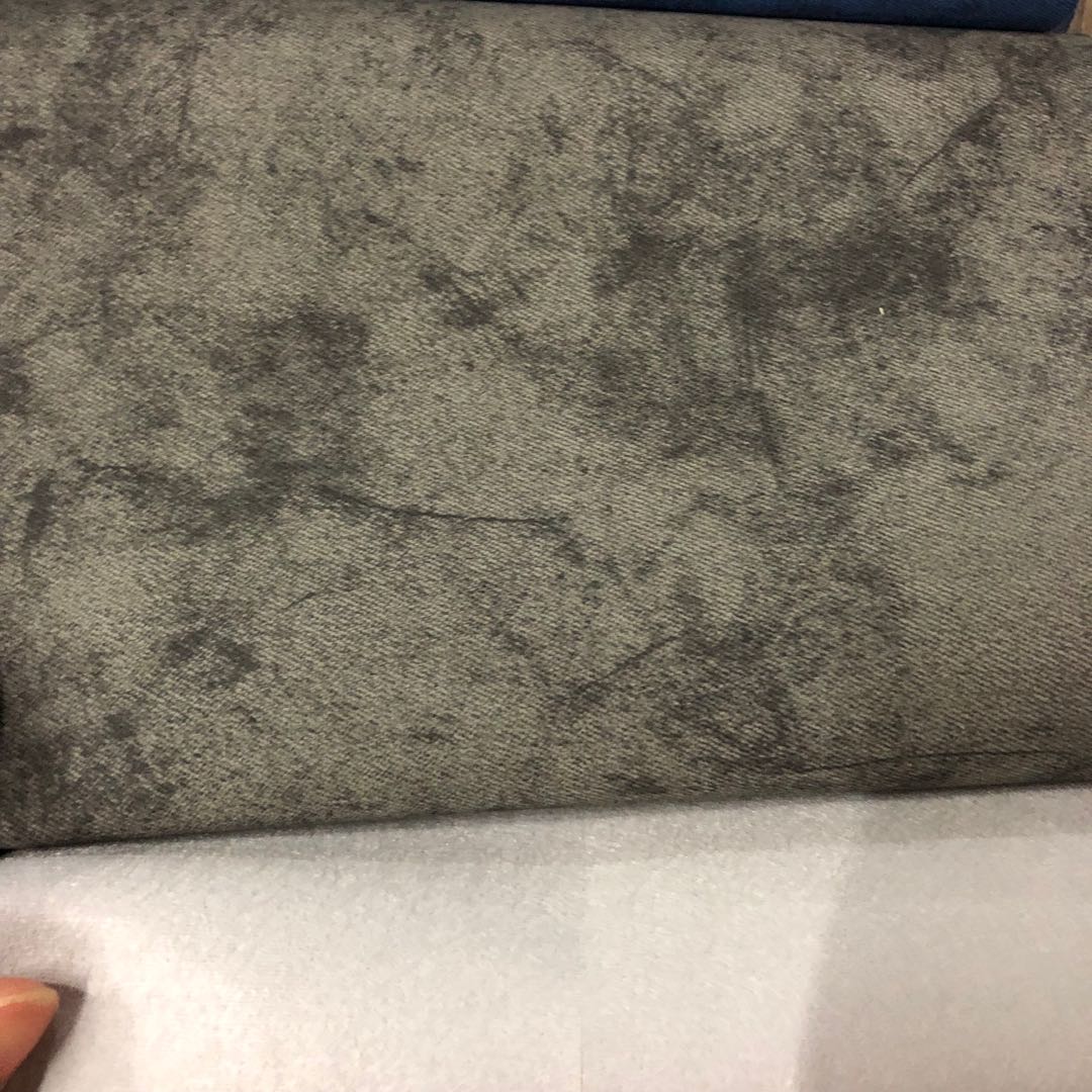 Factory direct sales of pressed pu leather, trademark leather and denim textured leather in stock Specification image
