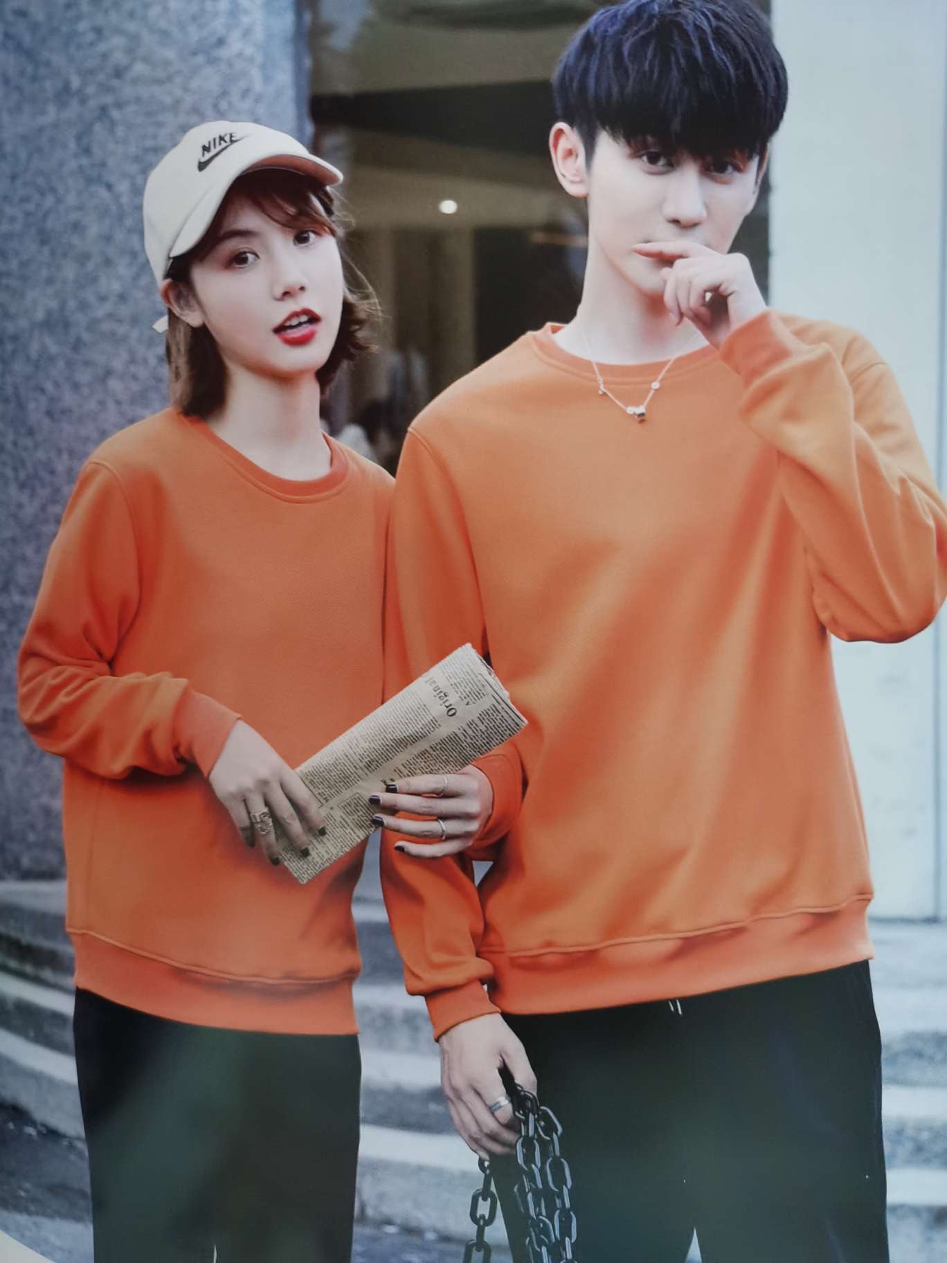 311 Super Soft mink fleece round-neck sweatshirt Application Scenario