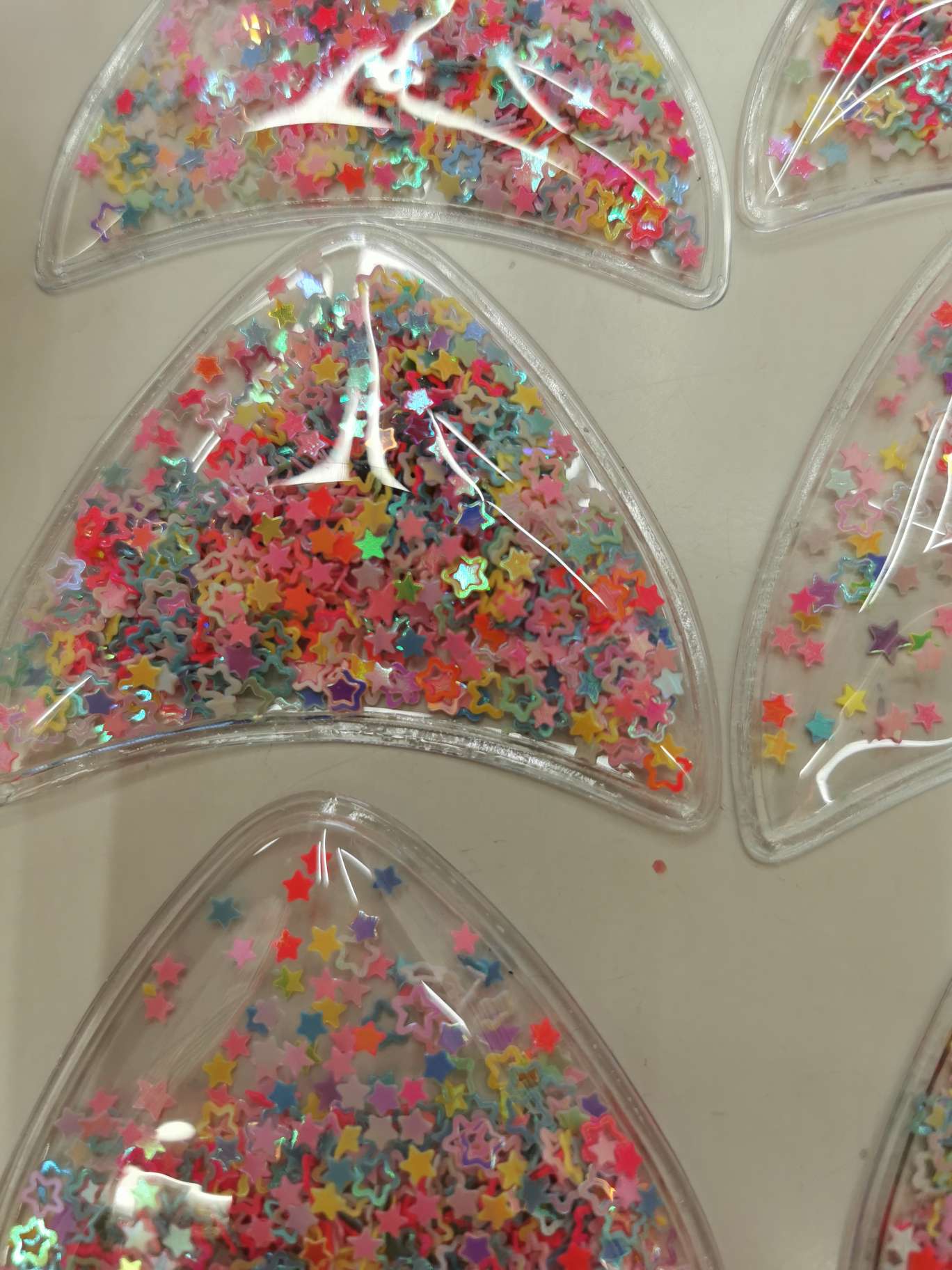 Transparent air 6.5*5 cm cat ears details Picture