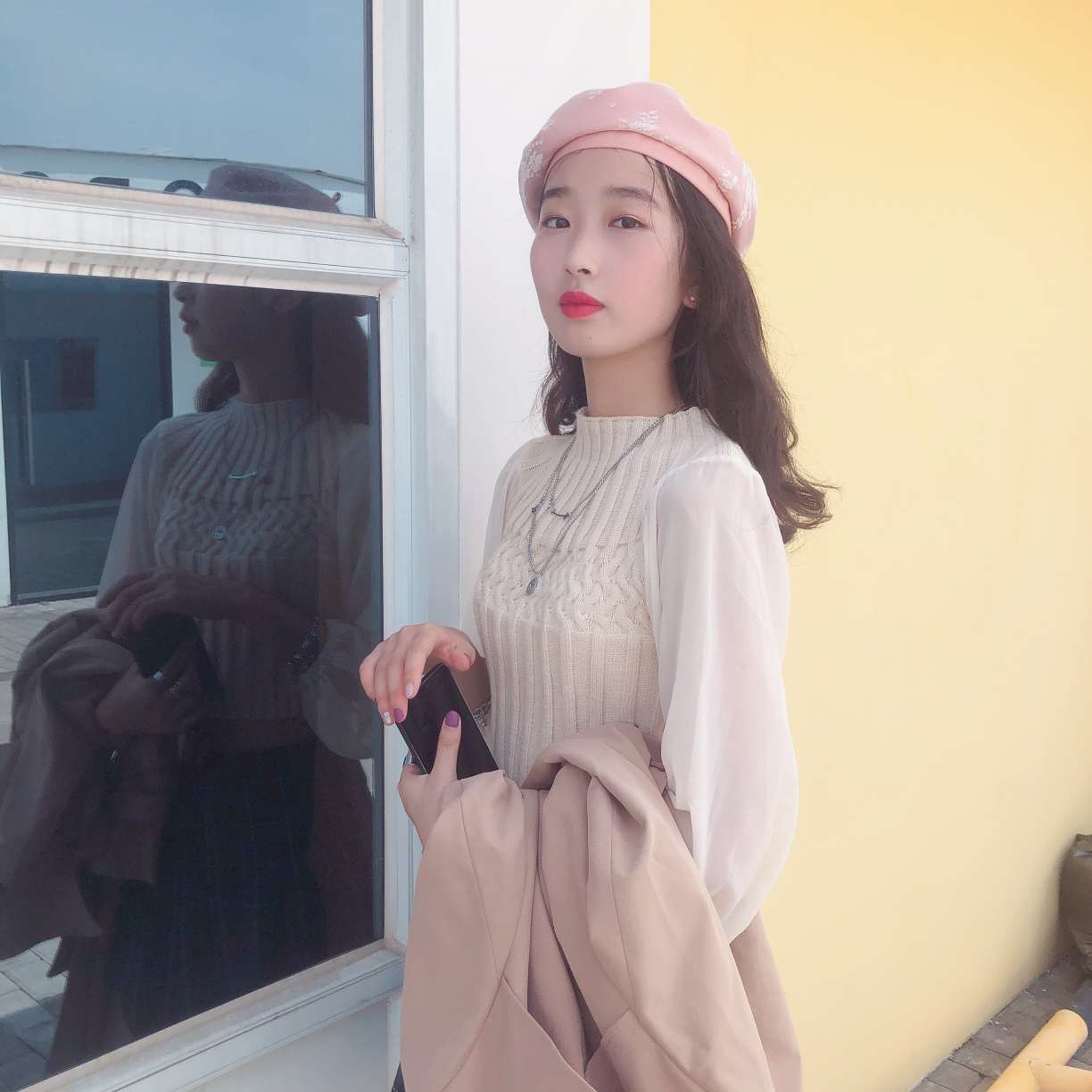 Gauze beret