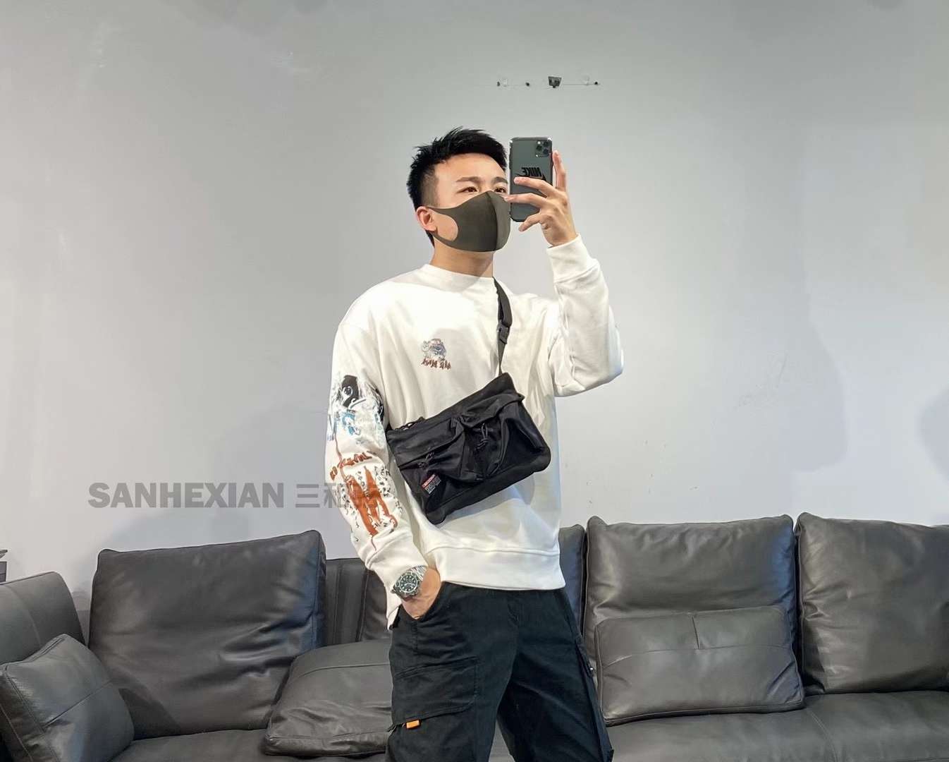 广告衫卫衣实物图