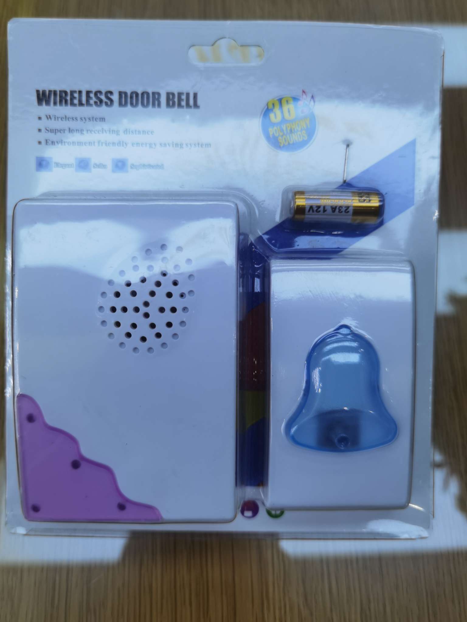 Wireless remote control doorbell 8308 thumbnail