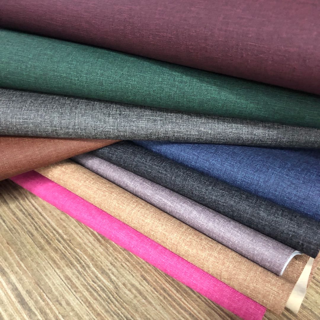Factory direct sales of compression molded pu leather bag fabric packaging boxes, new leather linen texture Application Scenario