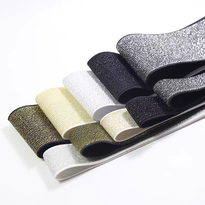 4 cm gold and silver wire bright thread tape in stock undefined