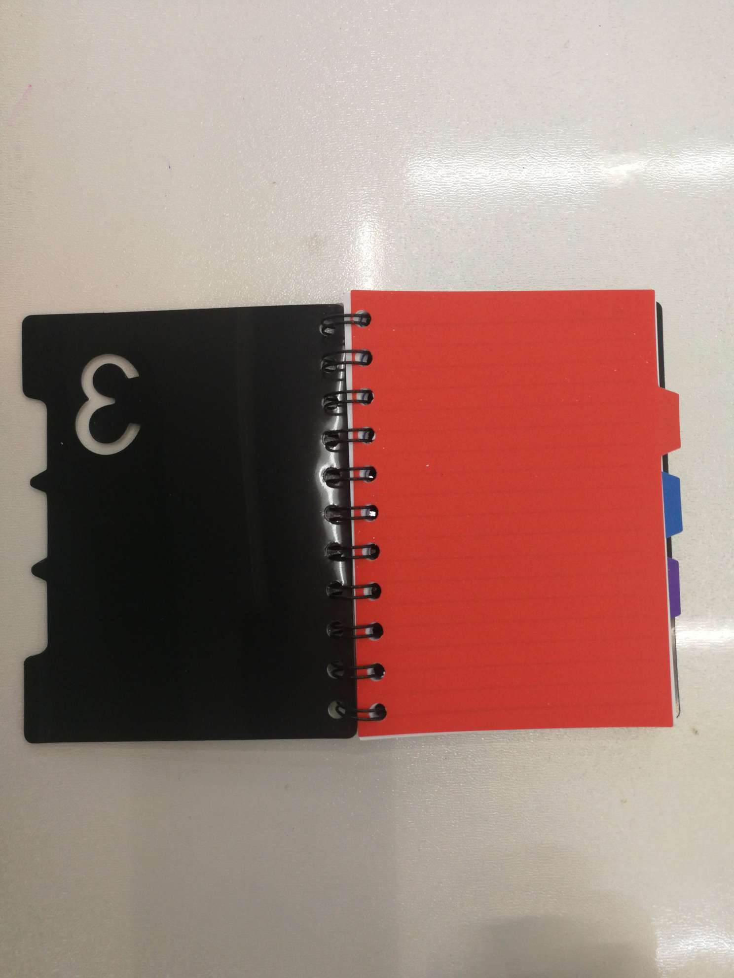 50K3 Word Iron Ring Hard Copy School Supplies Notebook Application Scenario