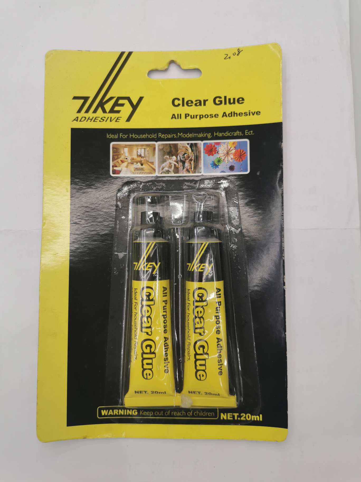 20mL super glue for 2 CARDS
