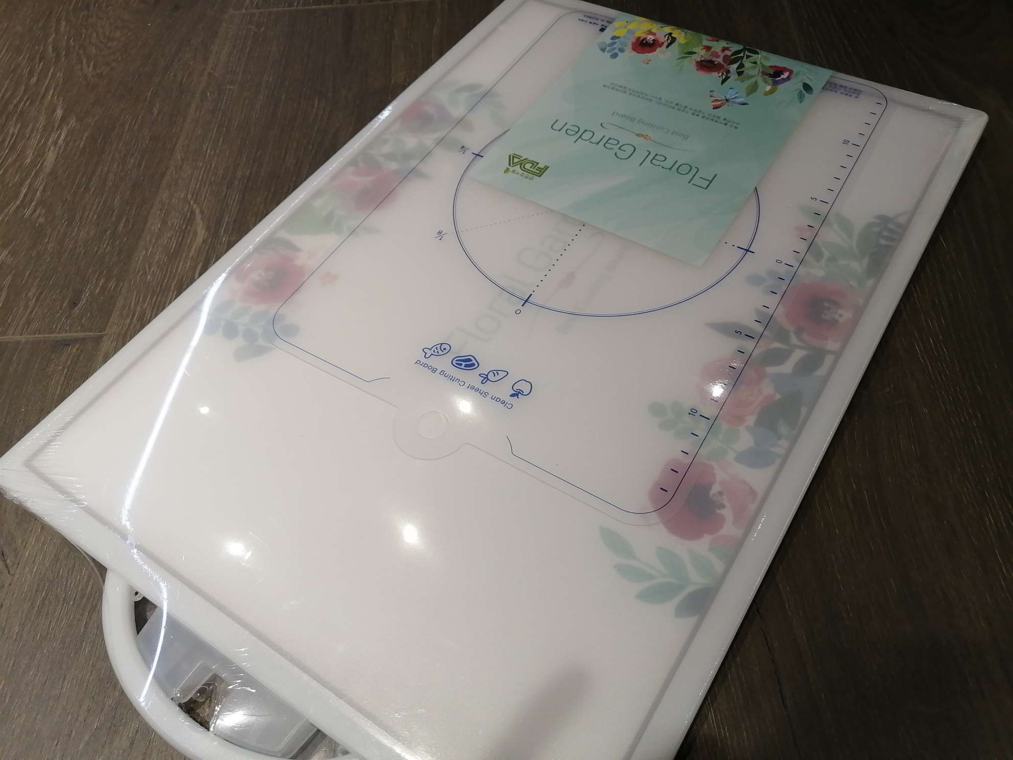 纳米银植物图案方形案菜板480*310*17细节图