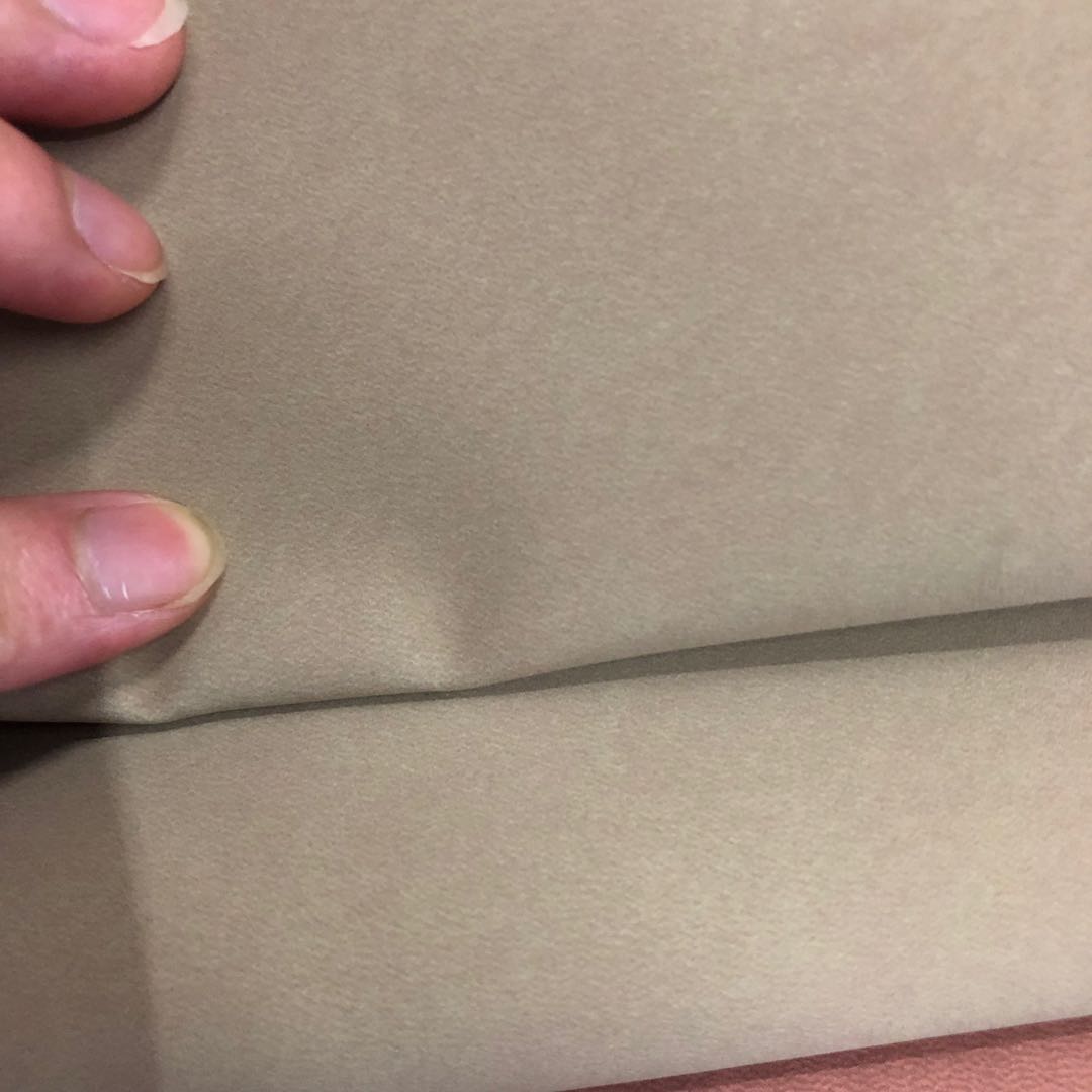 厂家直销压变pu皮肤感羊绒皮面柔滑舒适箱包面料包装盒皮革详情图6