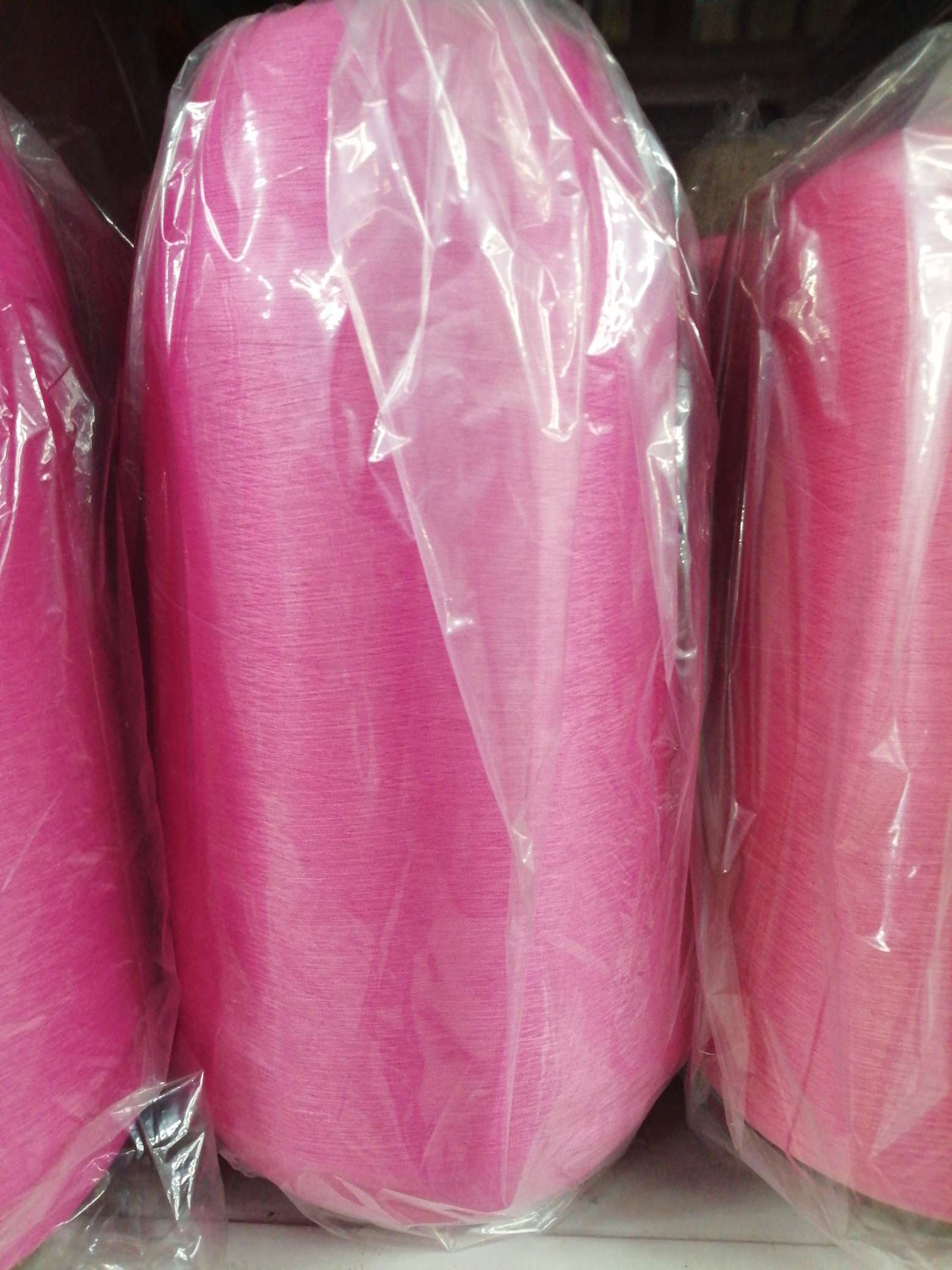 Plum red nylon thread