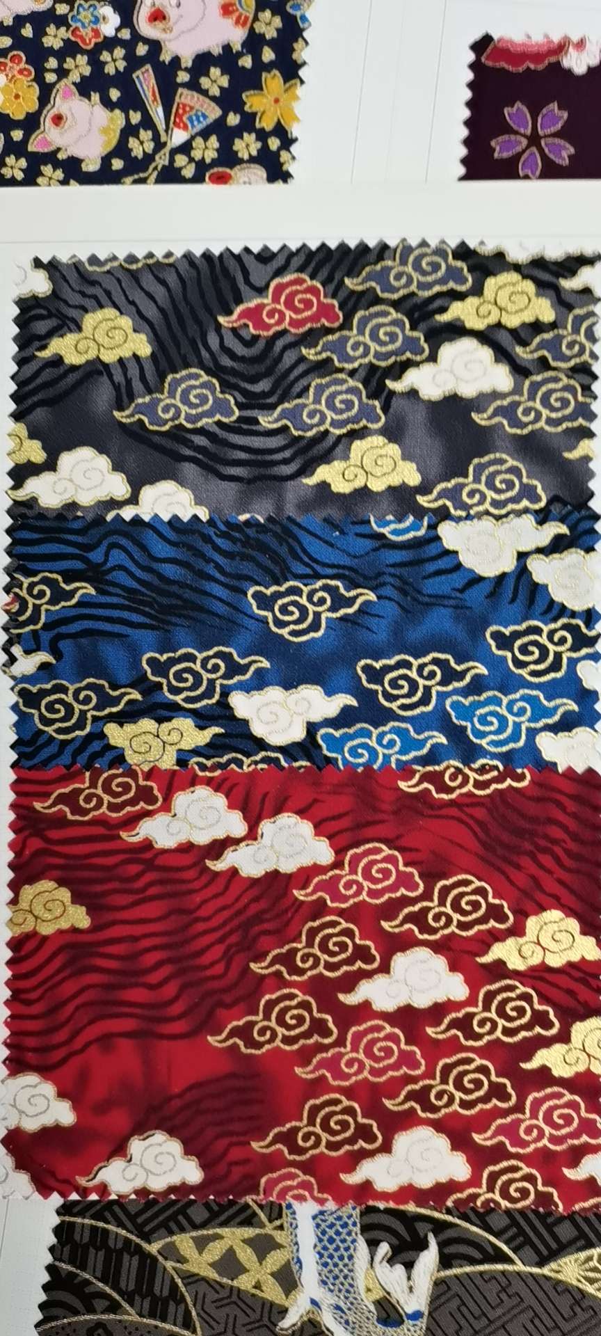 Gold Cotton Printing Application Scenario