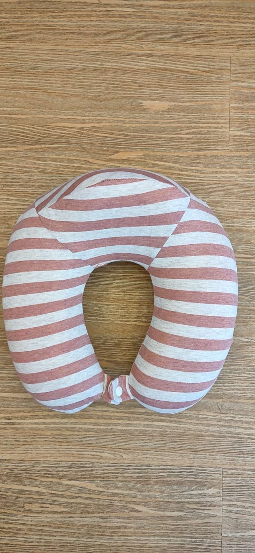 Striped Memory Cotton Back High U Pillow Neck Support Pillow Neck Memory Cotton Travel Driving Adult Neck Pillow details Picture