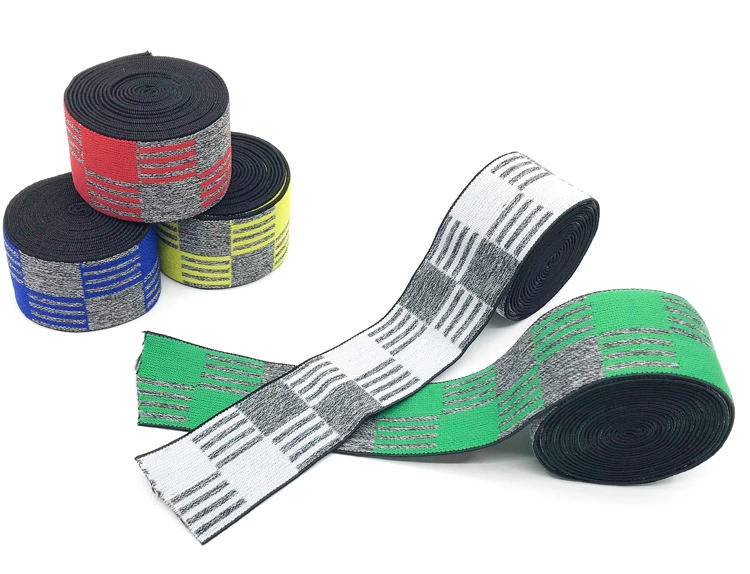 Colorful checkered elastic band Application Scenario