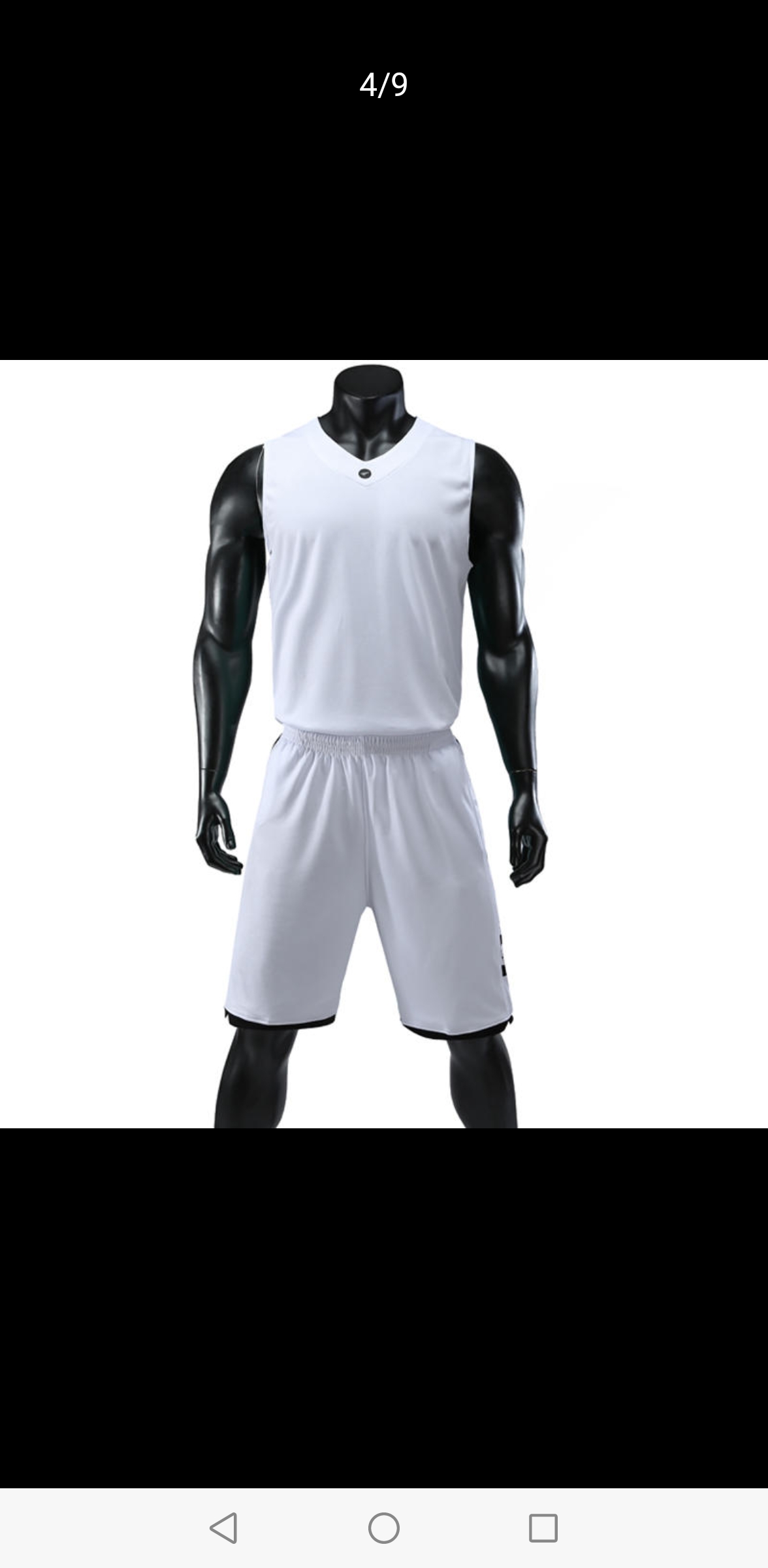 篮球服套装男2020正品比赛队服速干透气薄款夏季针织运动球服详情图7