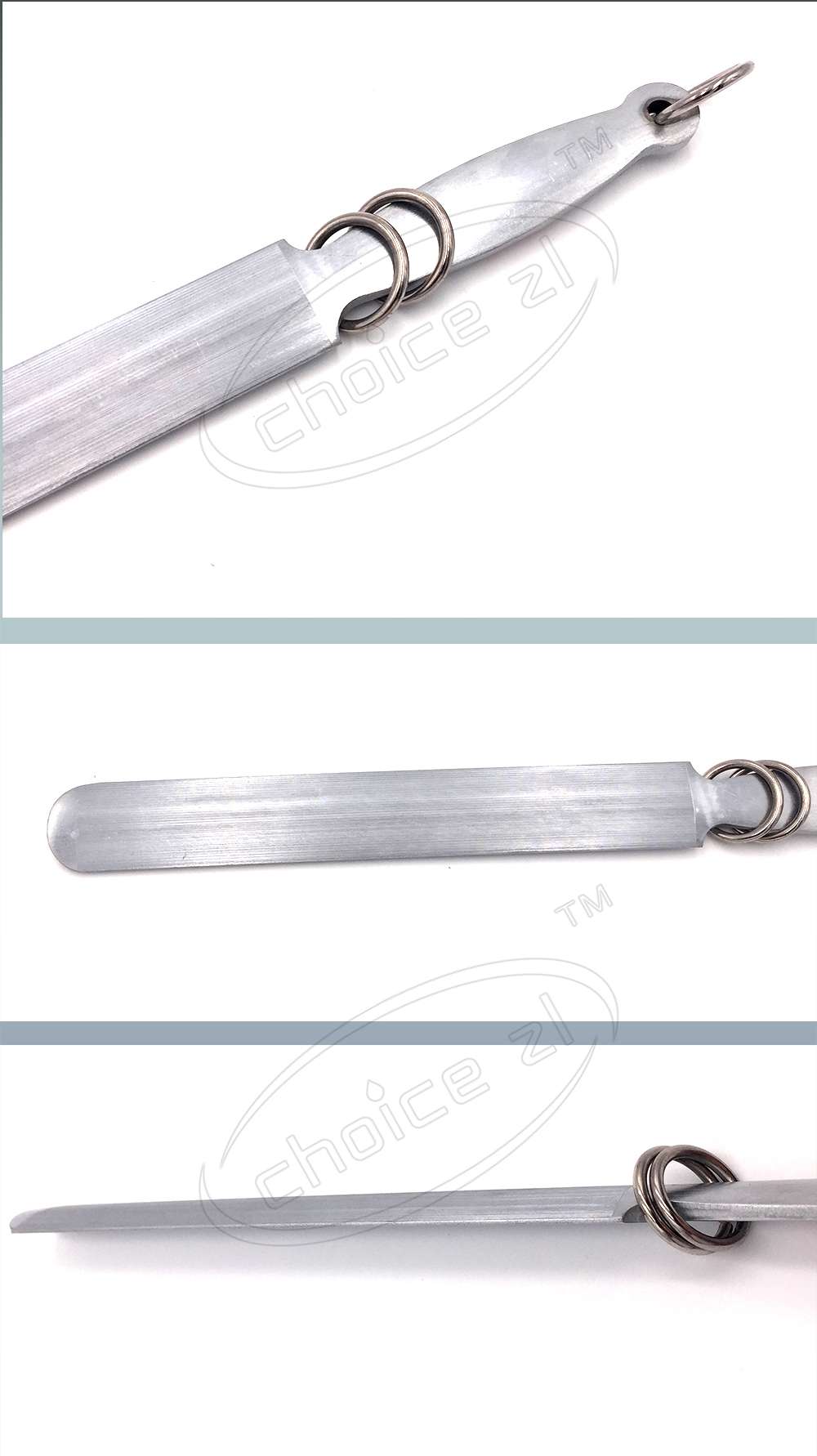 不锈钢宽面磨刀棒 精拉产品图