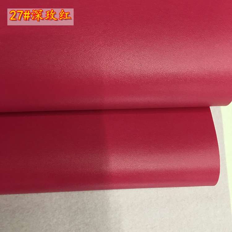 厂家直销新款环保羊皮纹加厚皮革pvc箱包手袋皮革工艺品沙发革白底实物图