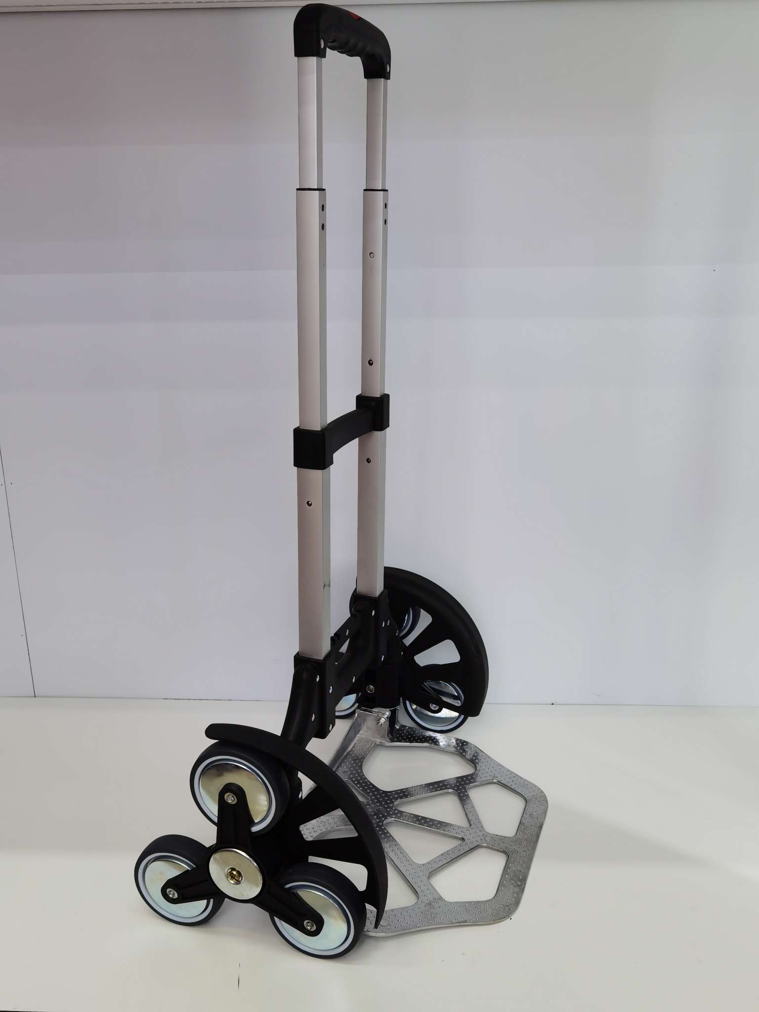 Aluminum alloy stair climbing car TPR wheel thumbnail