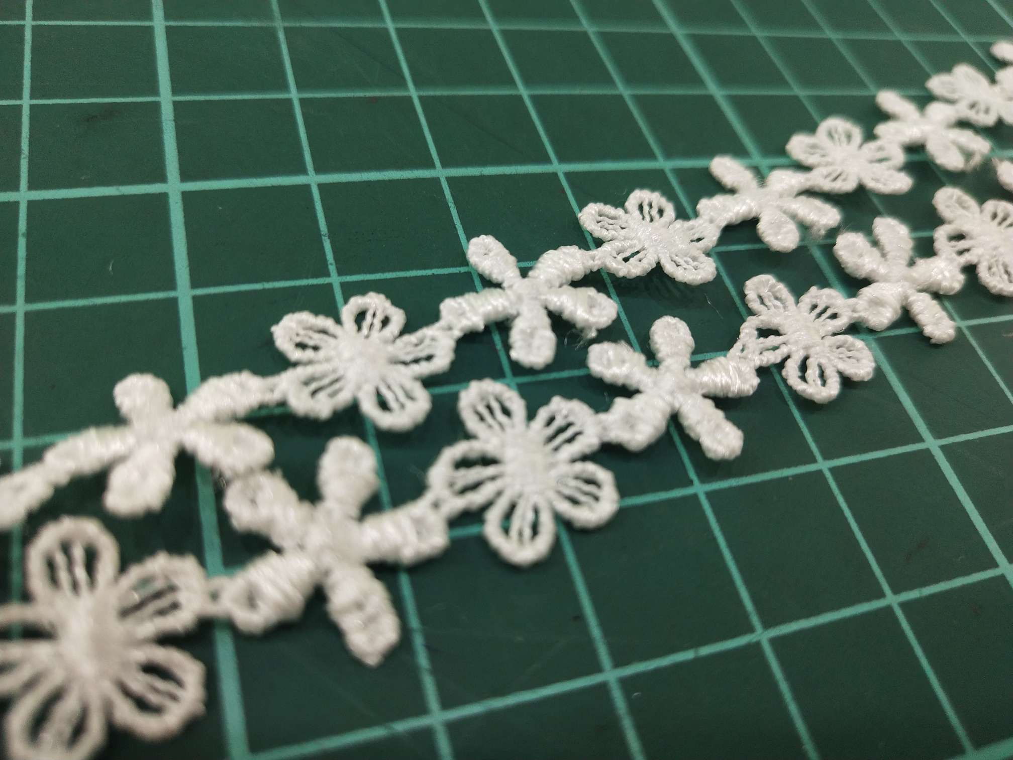 Exquisite hollowed-out lace water-soluble lace handcrafted clothing, children's wear, necklace decoration Specification image