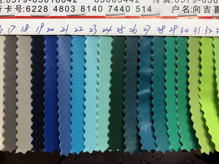 Factory direct sales of new 100-textured pvc leather bags with spunlace soles and stationery leather lining materials details Picture