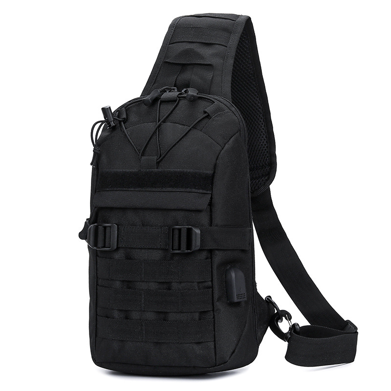 新款多功能户外背包男包防盗胸包迷彩战术背包运动旅行路亚包