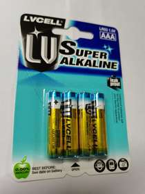 L Ⅴ CELL 7 LR03 alkaline batteries