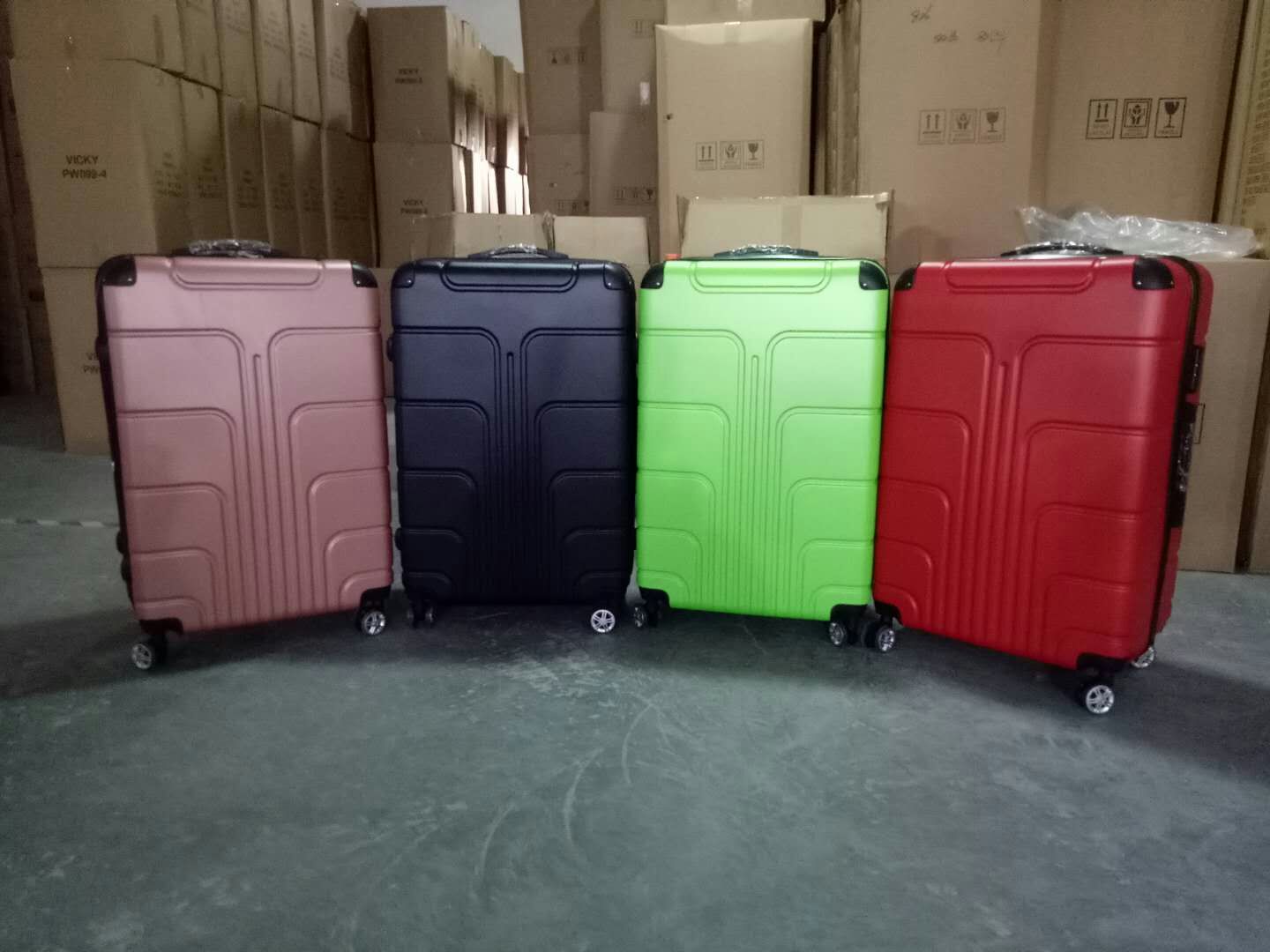 拉杆箱806#ABS拉链拉杆箱21-25-29万向轮旅行箱细节图