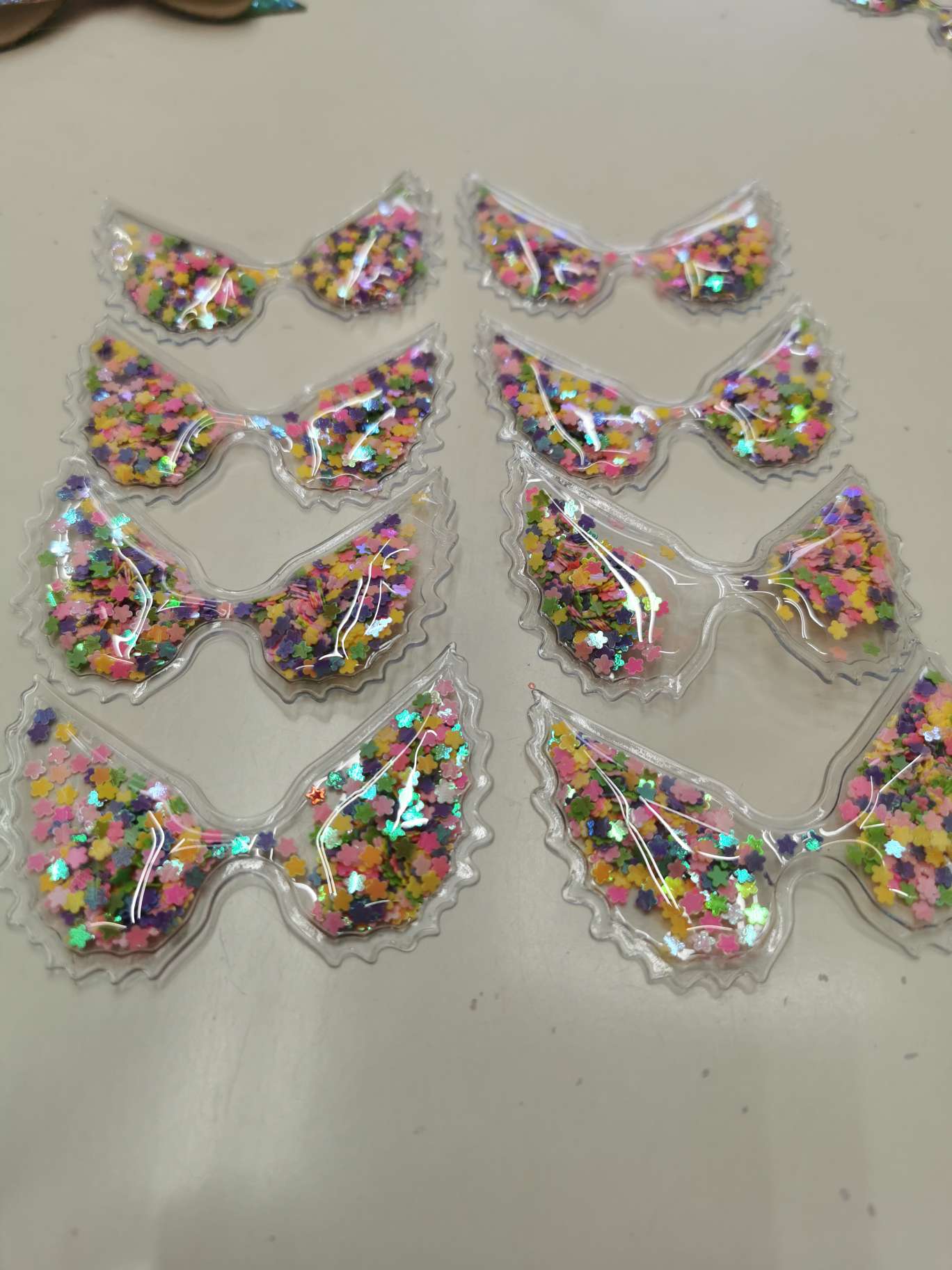 7 cm transparent air wings details Picture