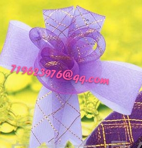 Elastic yarn net factory direct sale net net bowknot adornment with diy, decorative flower 🌸 full figure
